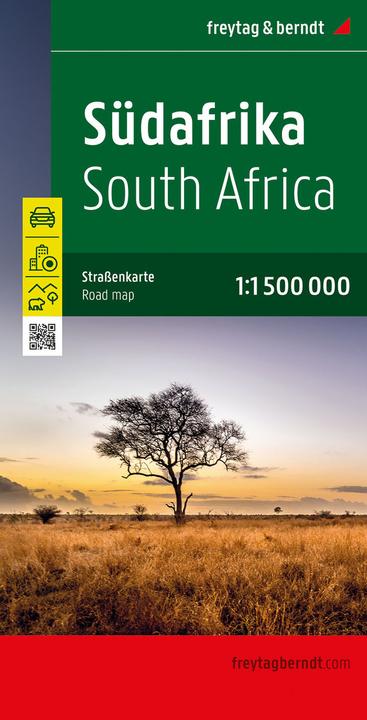 Immagine prodotto Sudafrica, carta stradale, 1:1.500.000, freytag & berndt