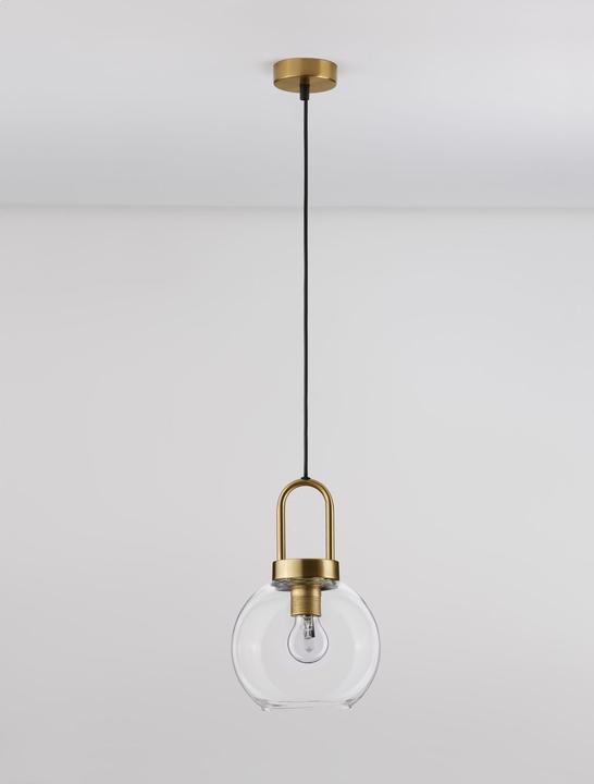 Actual product image Nova Luce IRVINE pendant light E27 gold 230x20cm dimmable 9241170