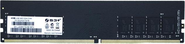 Image du produit S3Plus S3+ S3L4N2619041 mémoire 4 GB 1 x 4 GB DDR4 2666 MHz (1 x 4GB, 2666 MHz, RAM DDR4, DIMM)