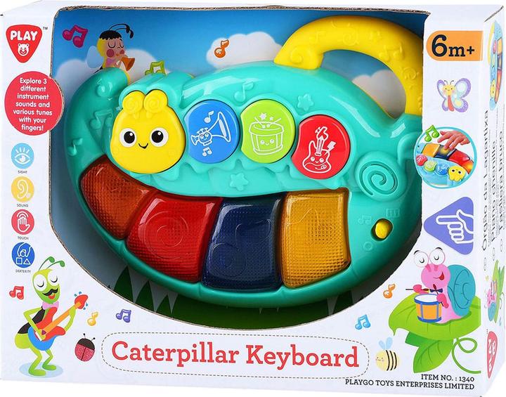 Produktbild Komelon PLAYGO INFANT &TODDLER musical toy Caterpillar Keyboard, 1340
