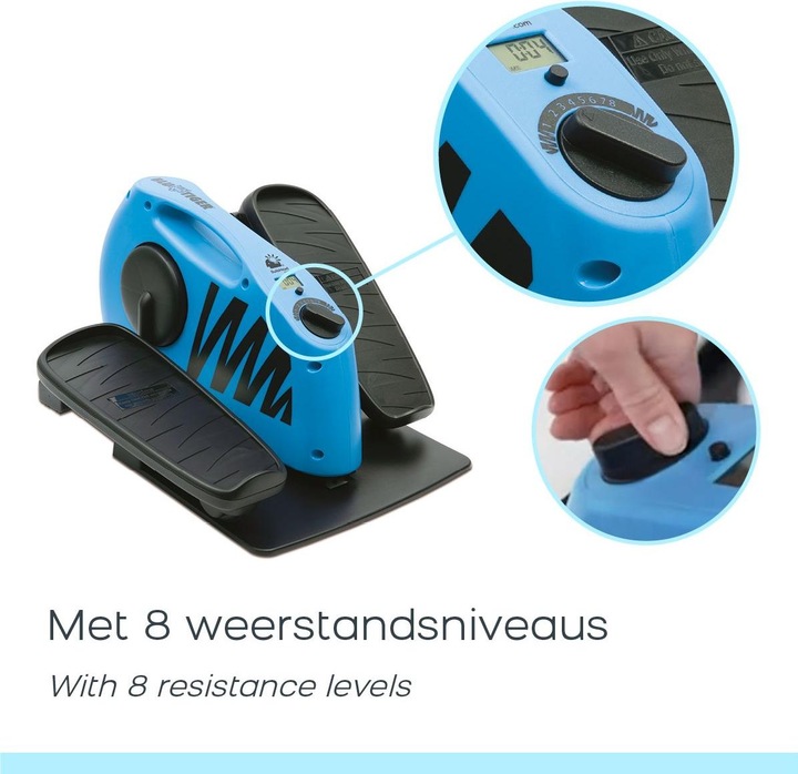 Actual product image Blu Tiger Elliptical desk trainer mini bike