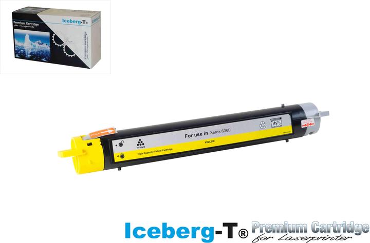 Image du produit Iceberg-T Toner Xerox Phaser 6360 12'000 pages, yellow (Y)