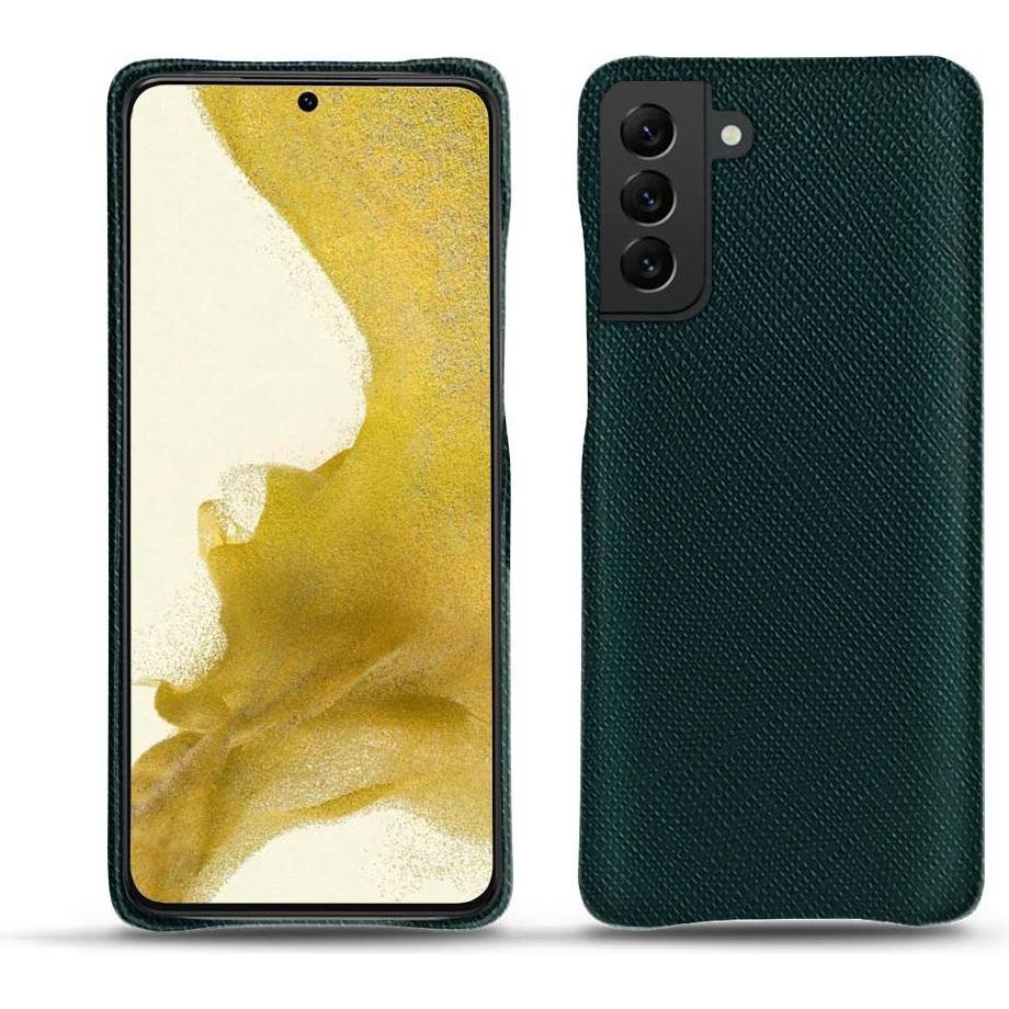 Noreve Lederschutzhülle (Samsung Galaxy S22), Smartphone Hülle, Grün