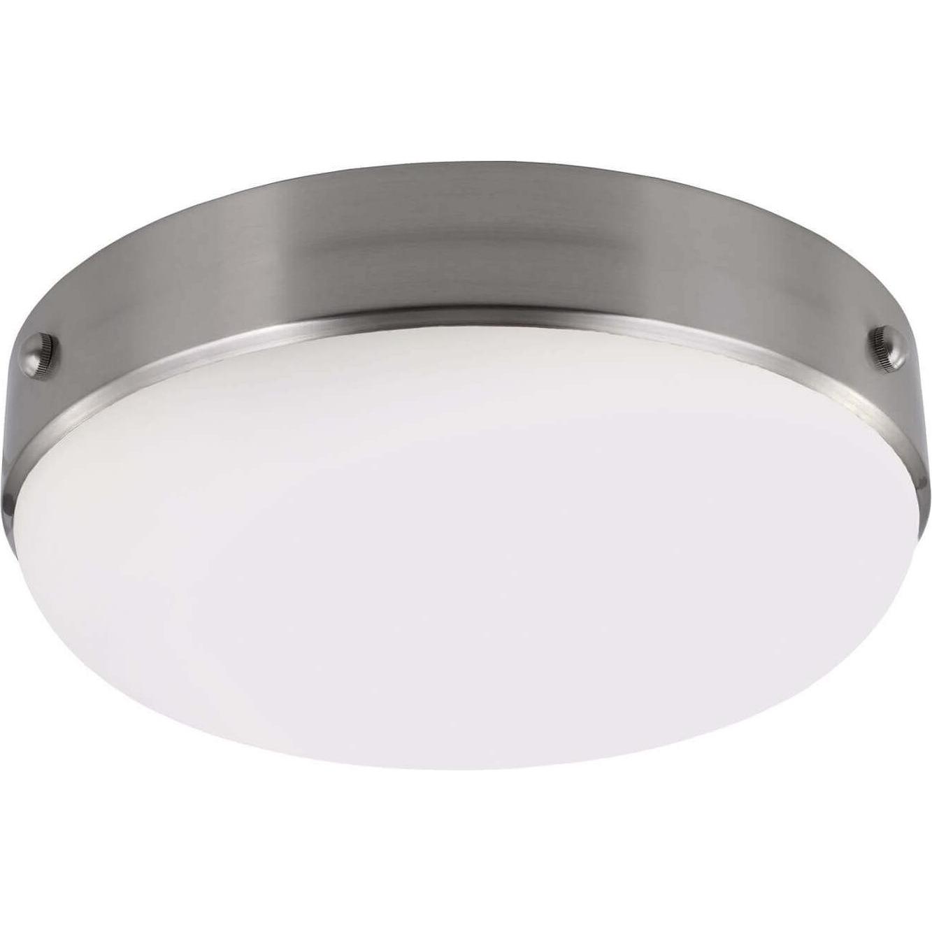 Elstead Lighting, Wandleuchte + Deckenleuchte, Cadence Deckenleuchte E27 2-fach Gebürsteter Stahl (E27)