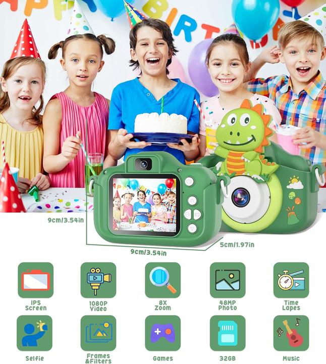 Produktbild ‎Gontence Digitalkamera für Kinder ab 3 Jahren