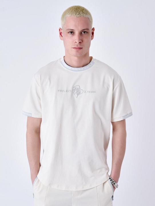 Image du produit Project X Paris T-shirt avec bande contrastée logotée (S)