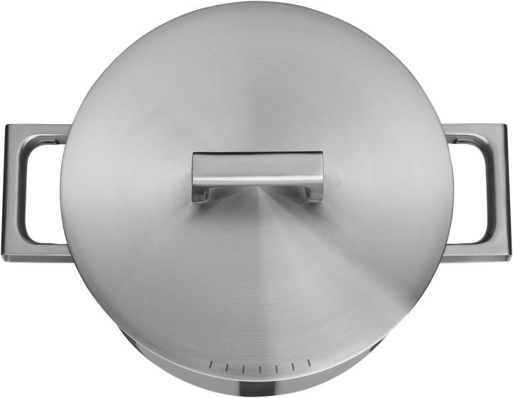 Image du produit WMF Ultimate Cool+ Casserole avec couvercle, 24 cm (24 cm, Casserole, Acier inoxydable)