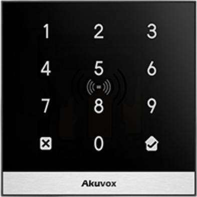Actual product image Akuvox Access Control A02 Kit On-Wall, Keypad, card reader (Key card)