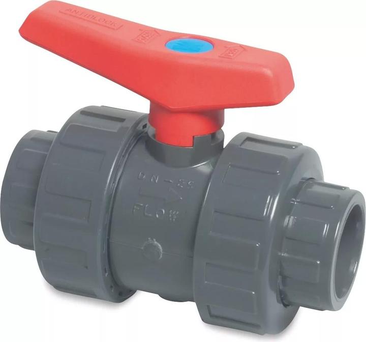 Produktbild Bevo Profec PVC Kugelhahn, Typ 2000, Klebemuffe - 20 mm