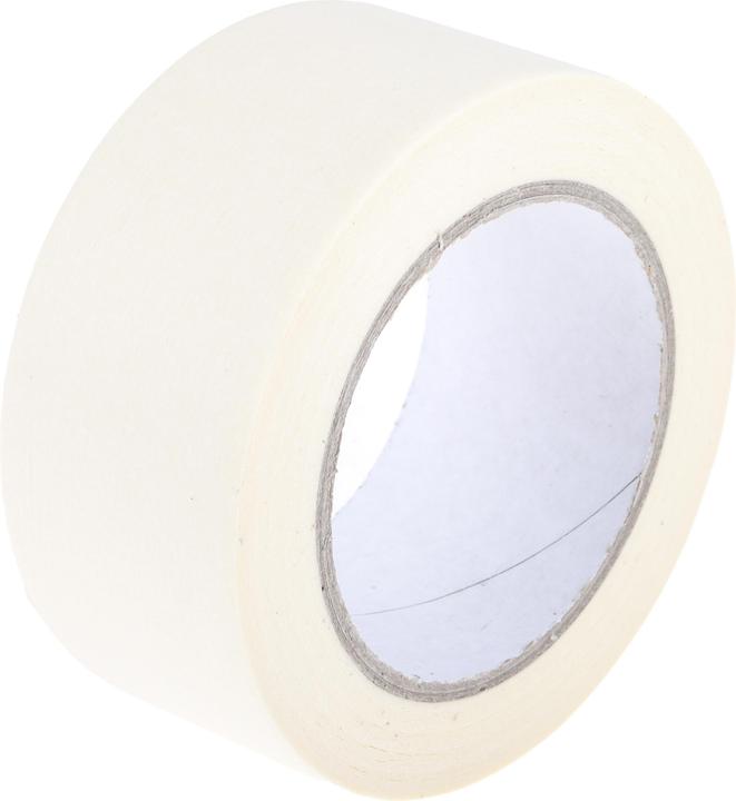 Image du produit RS PRO Ruban de masquage crêpe caoutchouc résine, épaisseur 0.12mm, 50mm x 50m (114 mm)