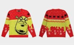 Immagine prodotto Shrek Maglione di Natale a maglia (XL)