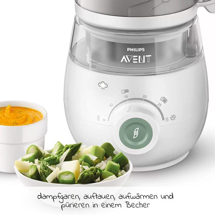 Produktbild Philips Avent Kombinierter Dampfgarer & Mixer 4-in-1