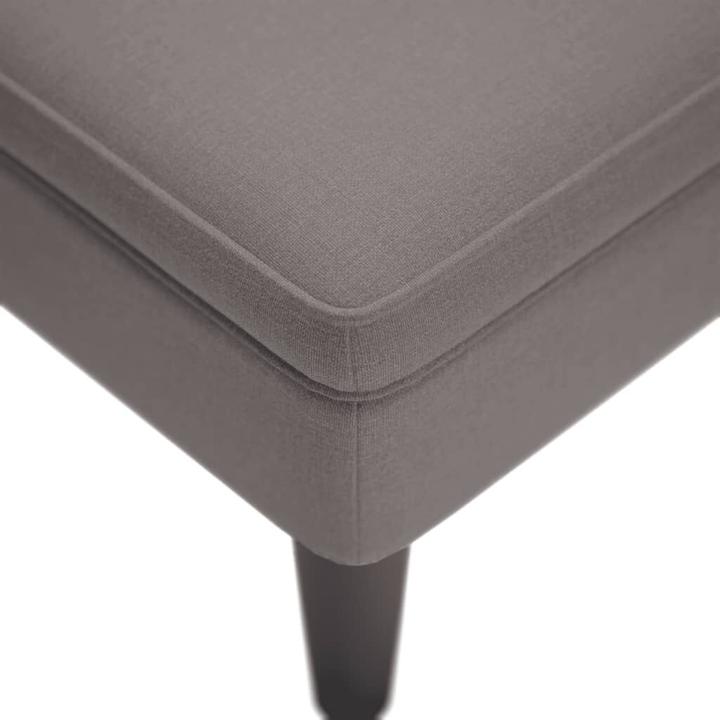 Produktbild vidaXL Chaiselongue Lounge Sofa Recamiere mit Rechter Armlehne Taupe Stoff