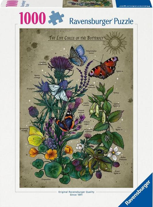 Produktbild Ravensburger Lifecircle Butterfly (1000 Teile)
