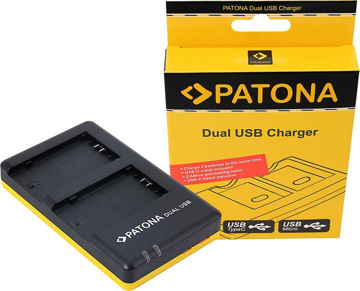 Produktbild Patona Dual USB NP-FZ100 (Ladegerät)