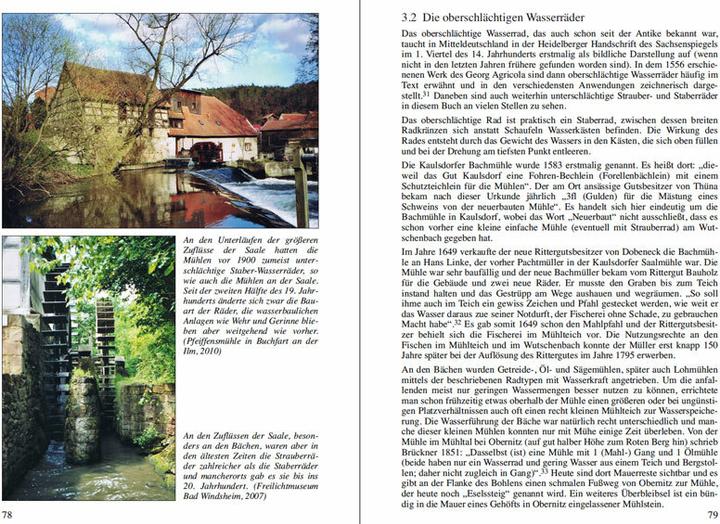 Produktbild Mühlen zwischen oberer Saale und Thüringer Becken (Deutsch, Werner Dietzel, 2015)