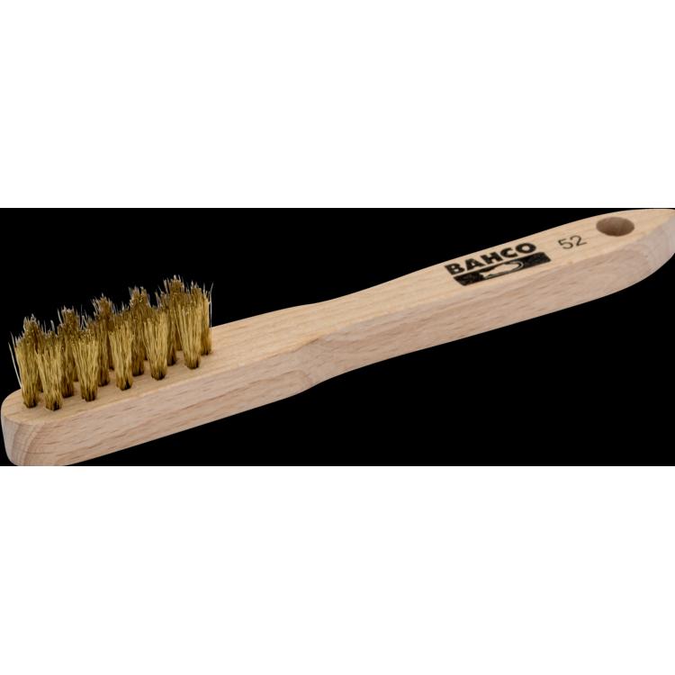 Bahco 52 Zündkerzenbürste Holz 150 mm 1 St., Reinigungsutensil