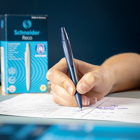 Produktbild Schneider Kugelschreiber Reco (Blau, 20 x)
