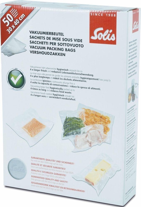 Produktbild Solis Vakuumierbeutel 20 x 30 cm (50x) (50 x)