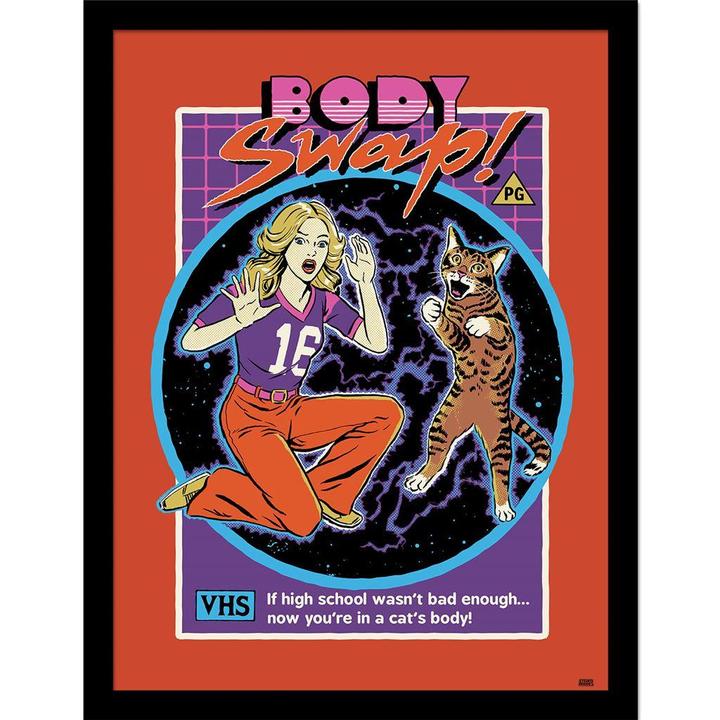 Steven Rhodes Gerahmtes Poster Body Swap (40 x 30 cm)