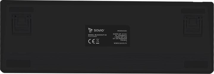 Actual product image Savio Blackout X2 Blue (Eng. Int., Cable)