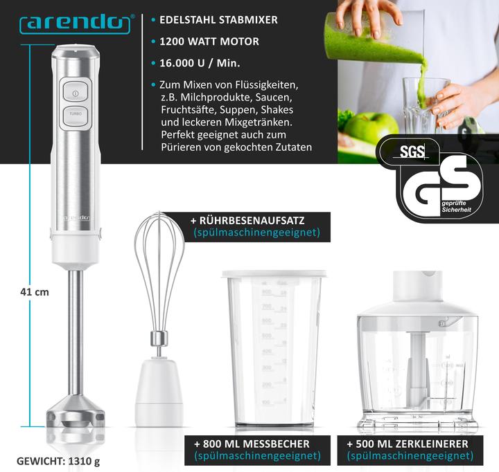 Produktbild Arendo Stabmixer