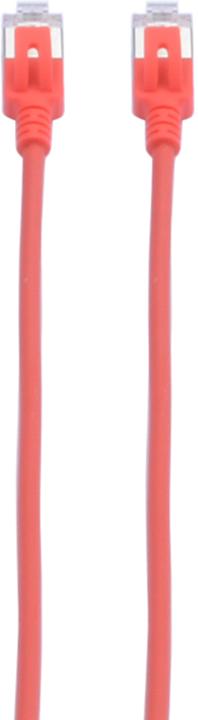 Actual product image Prokord TP-CABLE U/FTP CAT.6A SLIM LSZH RJ45 0.5M RED (F/UTP, CAT6a, 0.50 m)