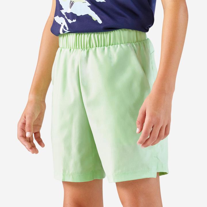 Immagine prodotto Artengo Kinder Tennisshorts - TSH Dry Jr hellgrün (164)
