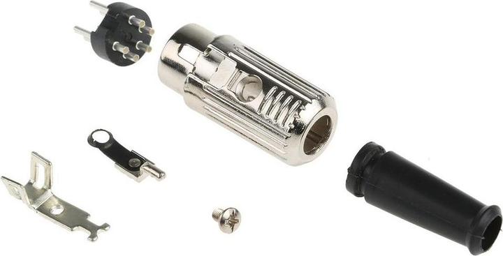 Produktbild RS PRO DIN-Stecker Gerade 5-polig, 100 V ac / 1A Kabelmontage