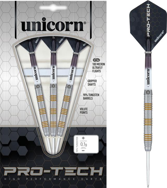 Actual product image Unicorn Pro-Tech Style 3 Steel Darts (23 g)