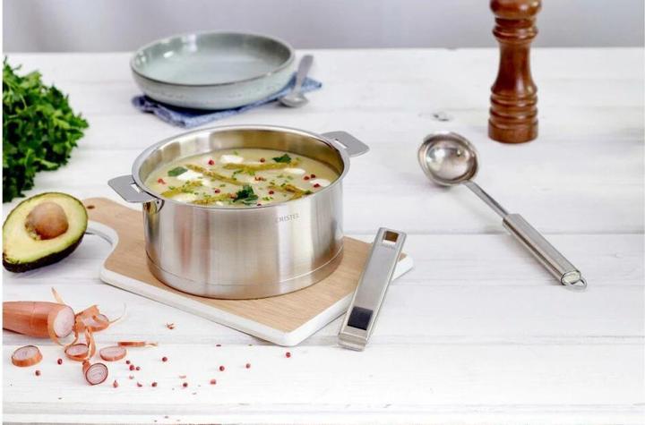 Actual product image Cristel Cristal Strate Amovible casserole Ø20cm (20 cm, Pot, Aluminium, Stainless steel)