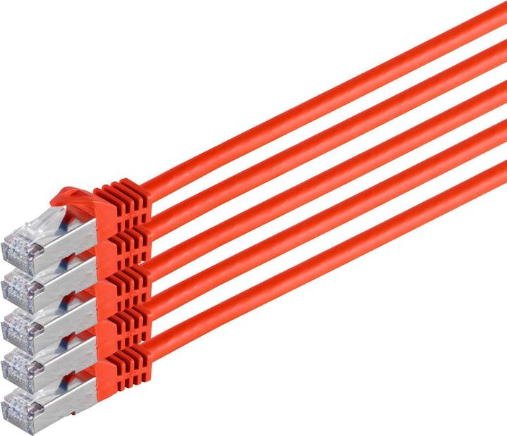 Produktbild S-Conn RJ45-RJ45 m-m (S/FTP, CAT7, 0.25 m)