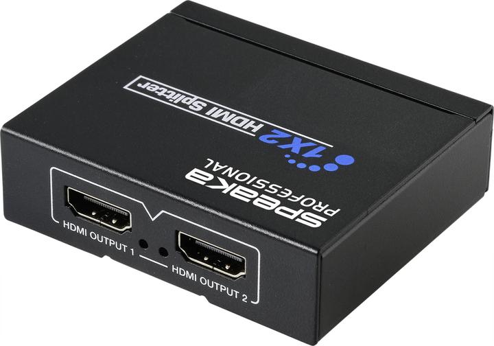 SpeaKa Professional 1x2 4K-HDMI-Splitter
