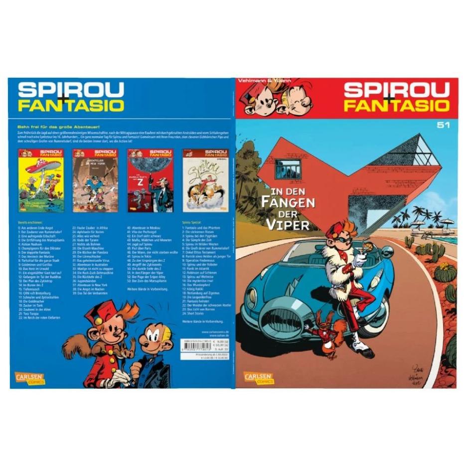 Thumbnail - Spirou Fantasio, Band 51, Belletristik von Fabien Vehlmann