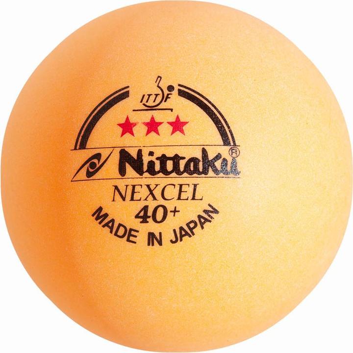 Produktbild Nittaku Wettkampfball Nexcel 40+*** (3 Stk.)