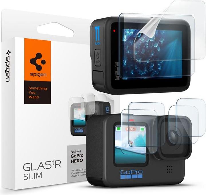 Image du produit Spigen Glass tR SLIM Multi Pack F2P/L2P - GoPro Hero 4K