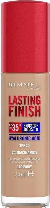Actual product image Rimmel London Lasting Finish 35H (100 Ivory)