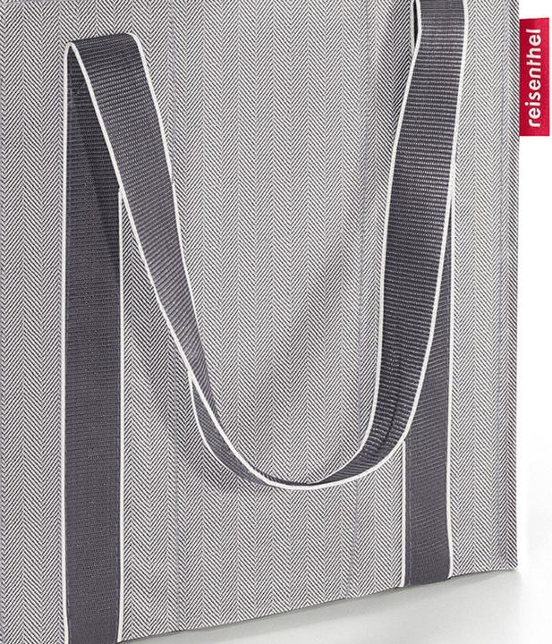 Actual product image reisenthel bottlebag herringbone grey