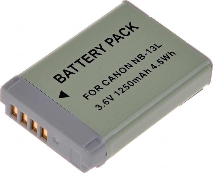 T6 Power Batterij Canon NB-13L,,, Å¡edá (Batterij van de camera)