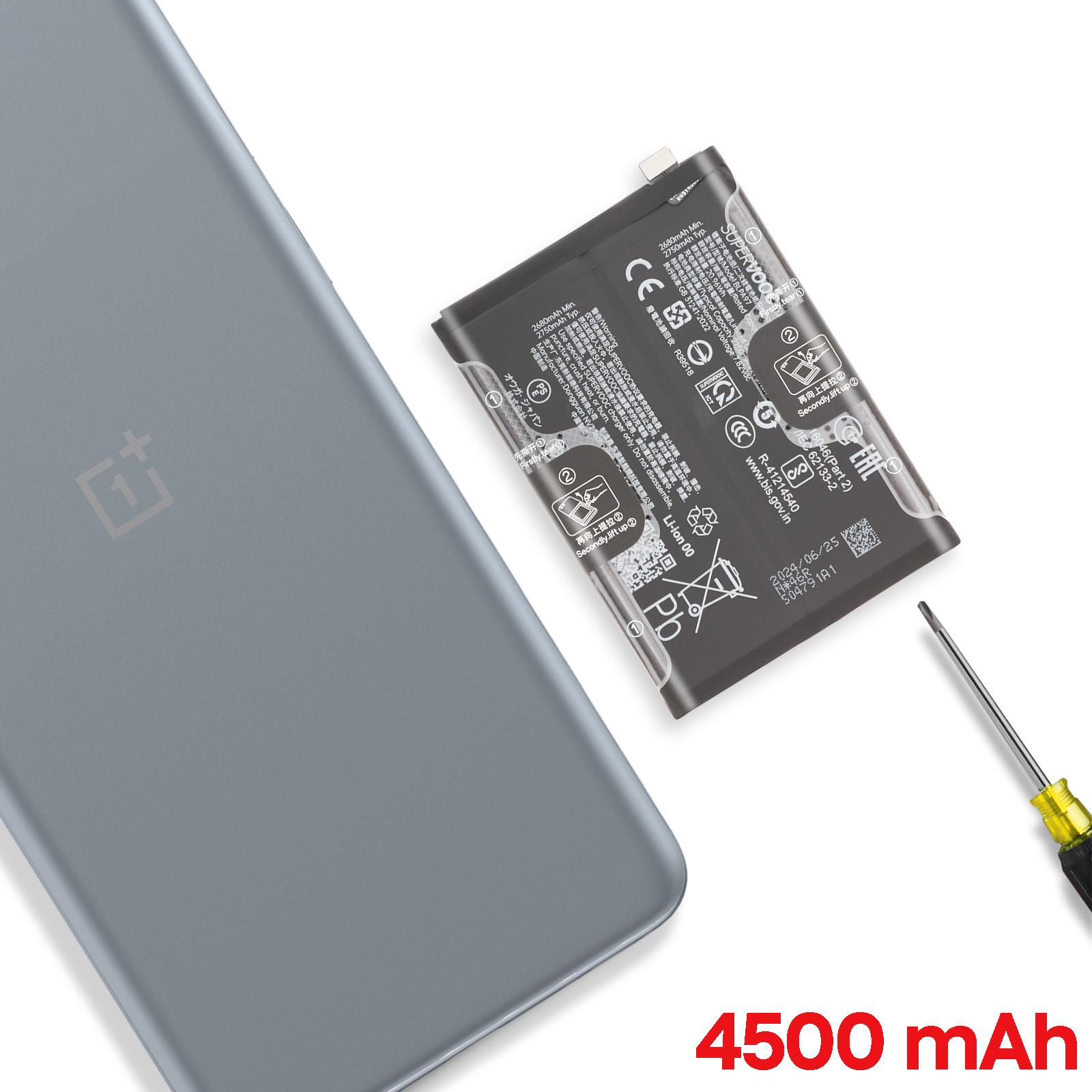 OnePlus 4500mAh Austausch-Akku, Modell BLP861, Smartphone Akku