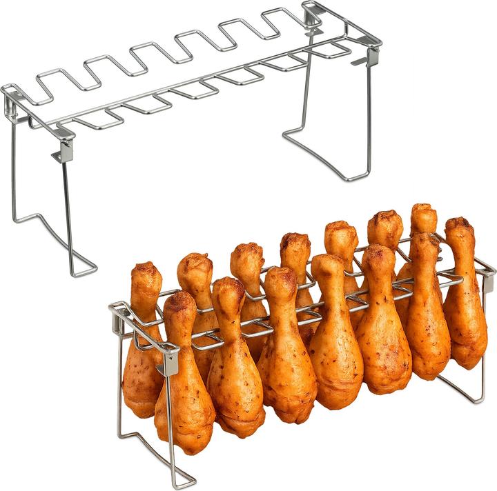 Actual product image Relaxdays Hähnchenschenkelhalter 2er-Set