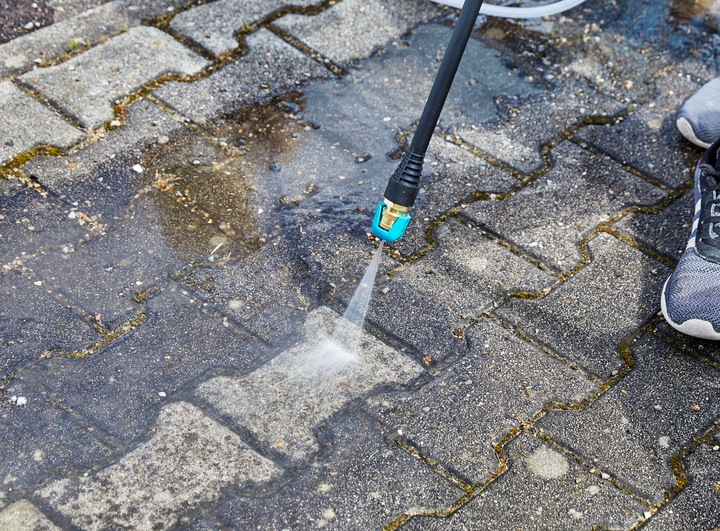 Actual product image Gardena AquaClean (Rechargeable battery operated)