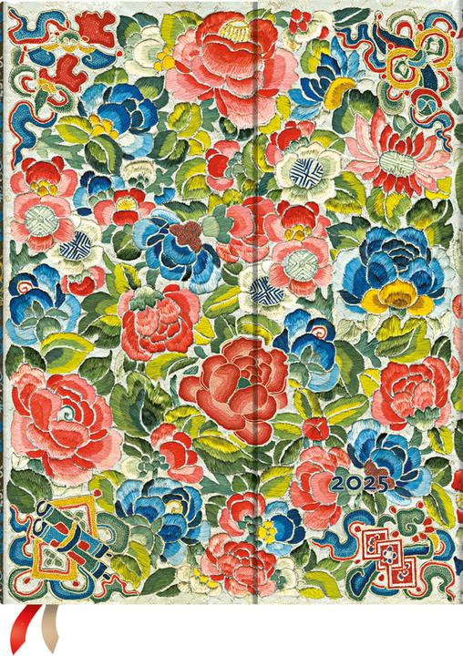 Immagine prodotto Paperblanks PAPERBLAN Agenda Pear Orchard Ultra 2025 DHD6060 1W/2S HOR HC IT 23x17.5cm (Tedesco)