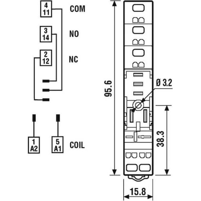 Thumbnail - Finder, Zubehör Steuerungstechnik, Relaisfassung (Relaissockel)