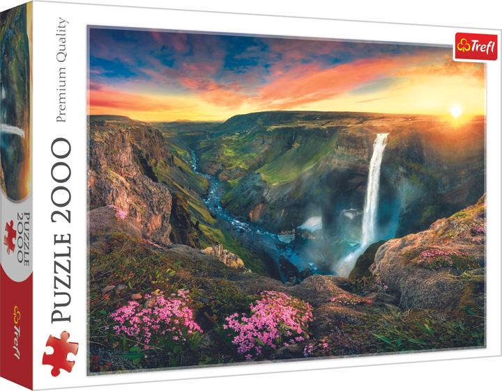 Trefl Wasserfall L Haifoss, Island (2000 pieces)