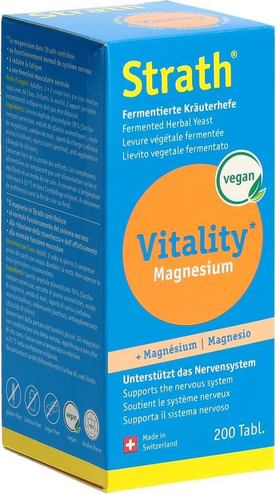Actual product image Strath lity + Magnesium (200 pcs., Pills, 160 g)