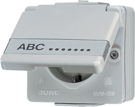 Actual product image JUNG SCHUKO socket outlet