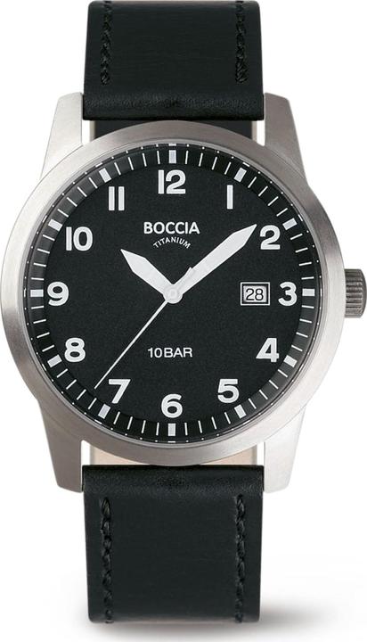 Actual product image Boccia Herrenuhr (Watch with gemstone, 38 mm)