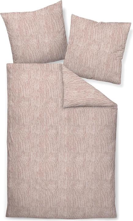 Janine Soft-Cotton Bettwäsche Cortina 71000 kupfer mocha