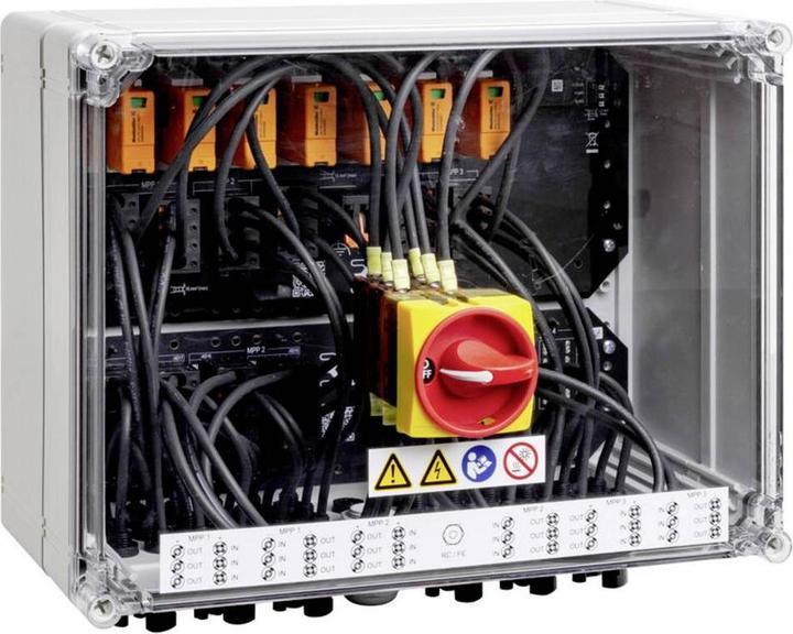 Produktbild Weidmüller 2890490000 PVN DC 3I 3O 3MPP SW SPD1R WM4 11 Generatoranschlusskasten